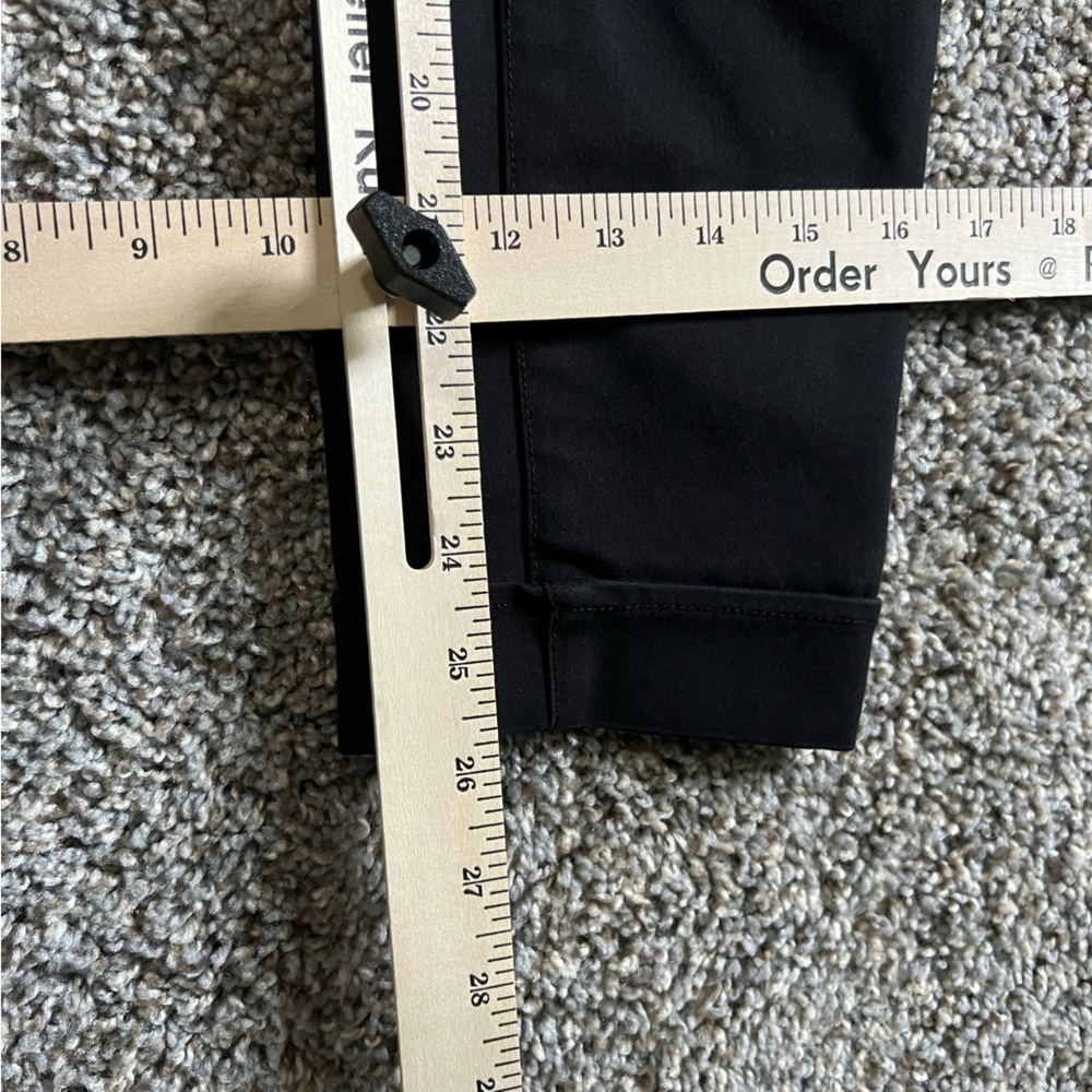 Saks fifth Avenue pants womens 2 black ankle skinny slacks capsule wardrobe - Picture 13 of 13